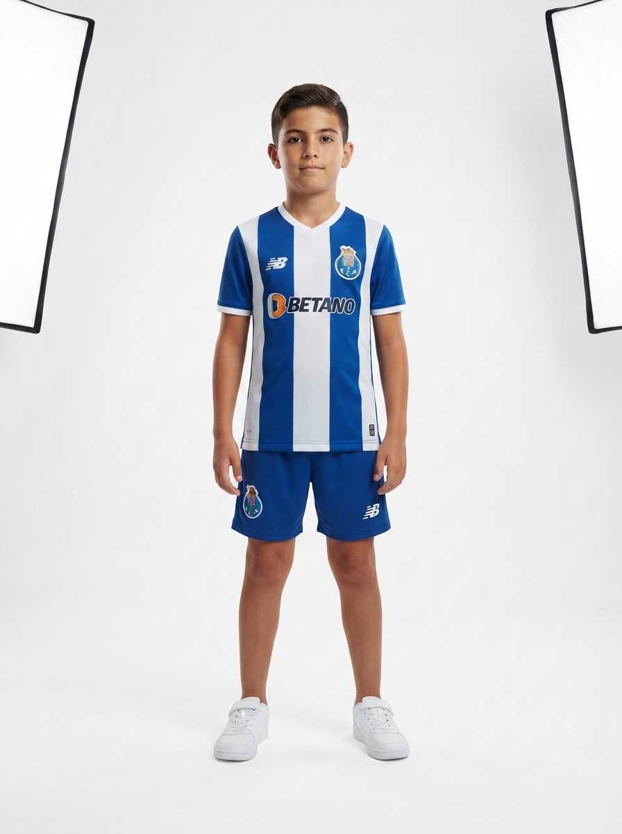 Kids Kit FC Porto Home Fan Jersey 2025/26