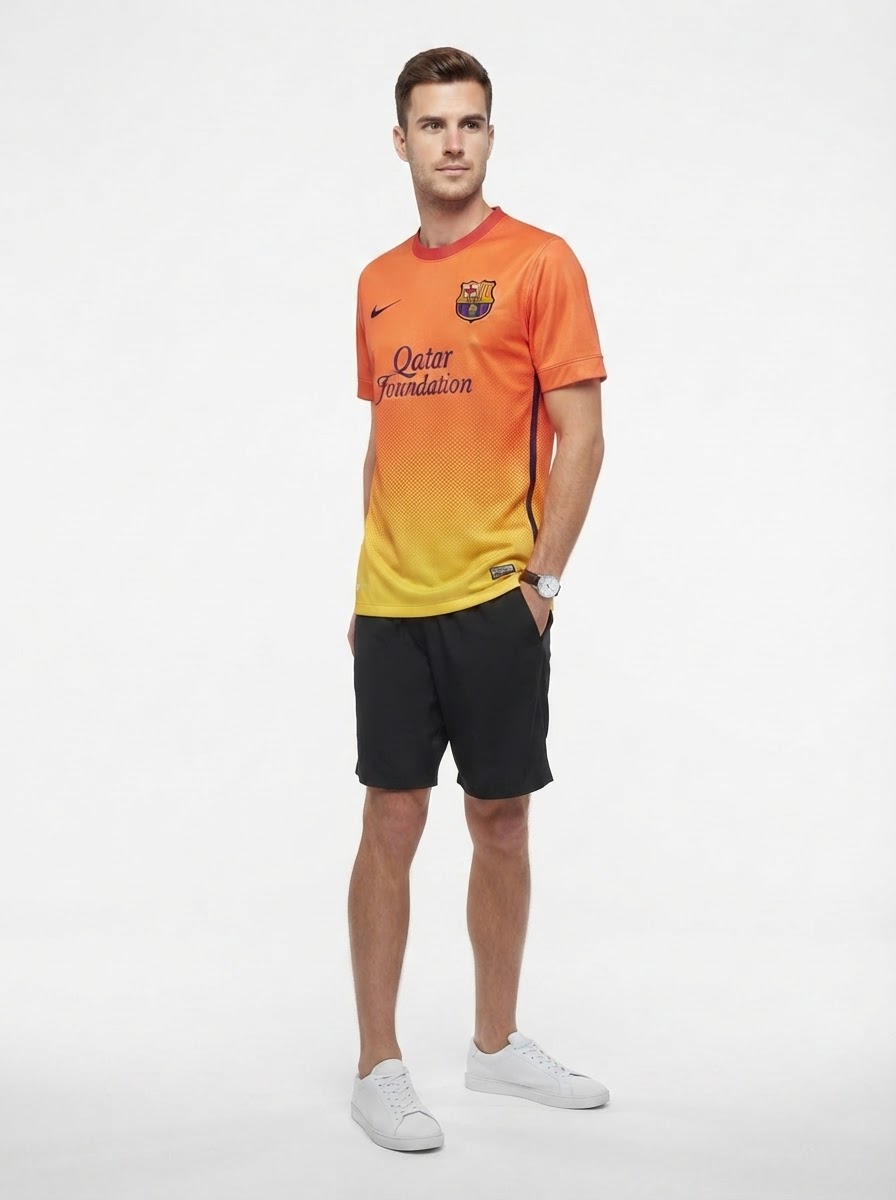 Barcelona 12/13 II Away Jersey - Retro Version