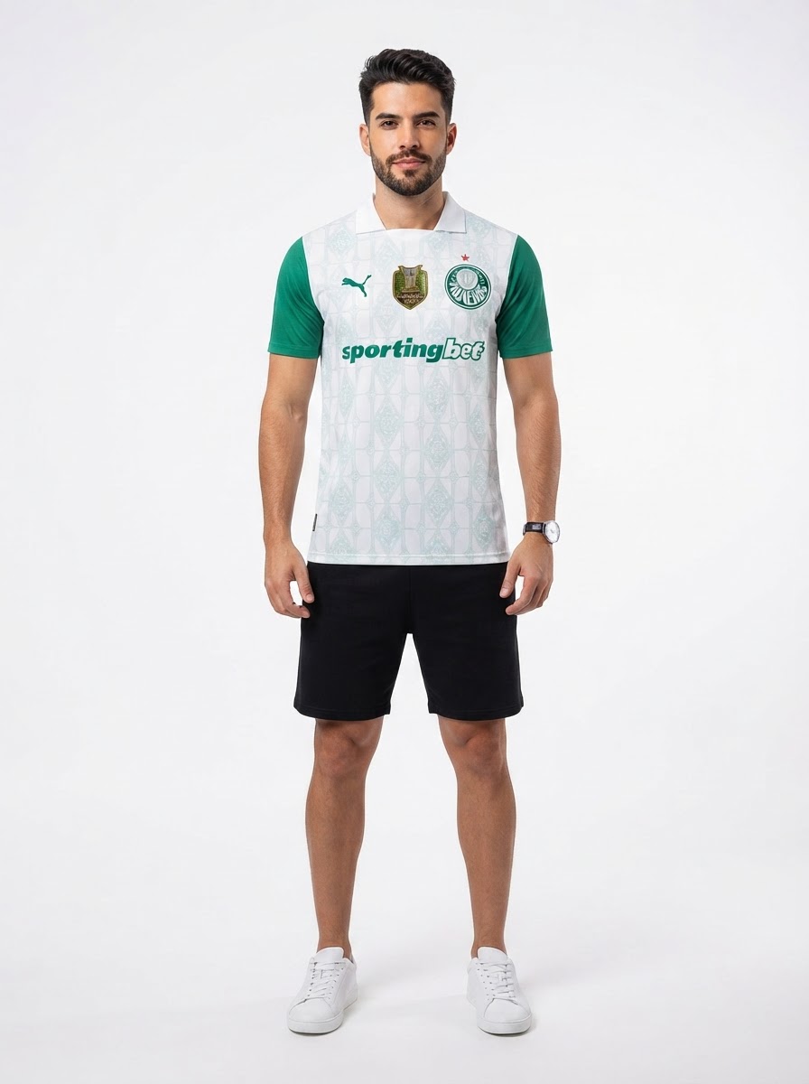 Palmeiras Away Jersey 2025/26 - Patch Campeão