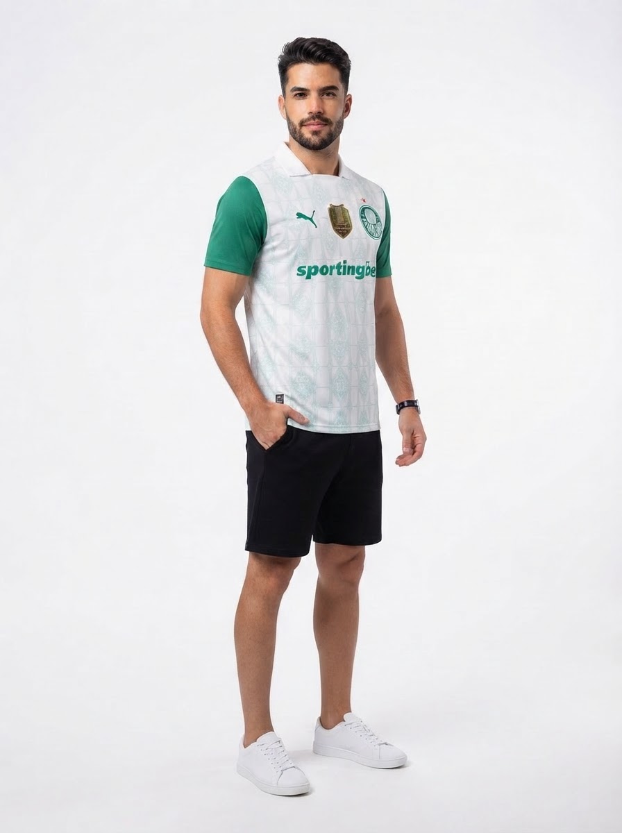 Palmeiras Away Jersey 2025/26 - Patch Campeão