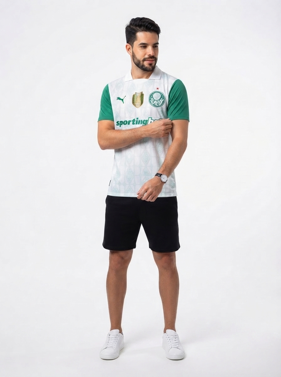 Palmeiras Away Jersey 2025/26 - Patch Campeão