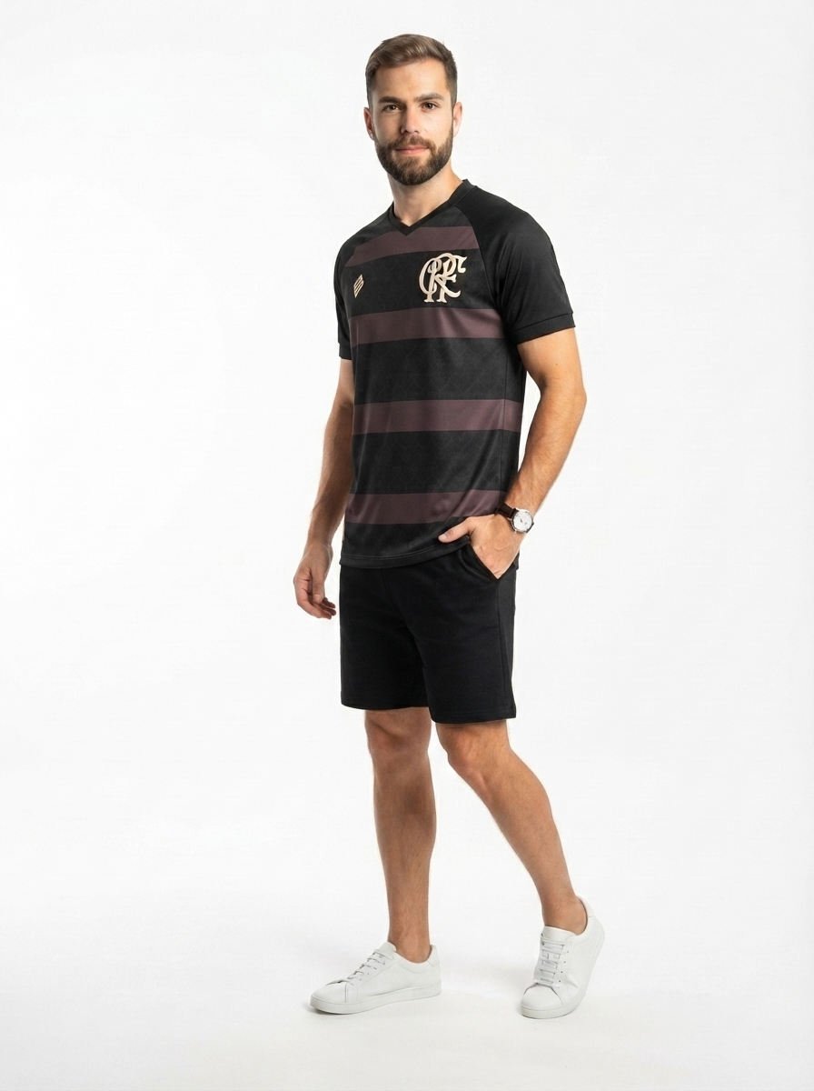 Flamengo 2025 Diamante Negro - Fan Version