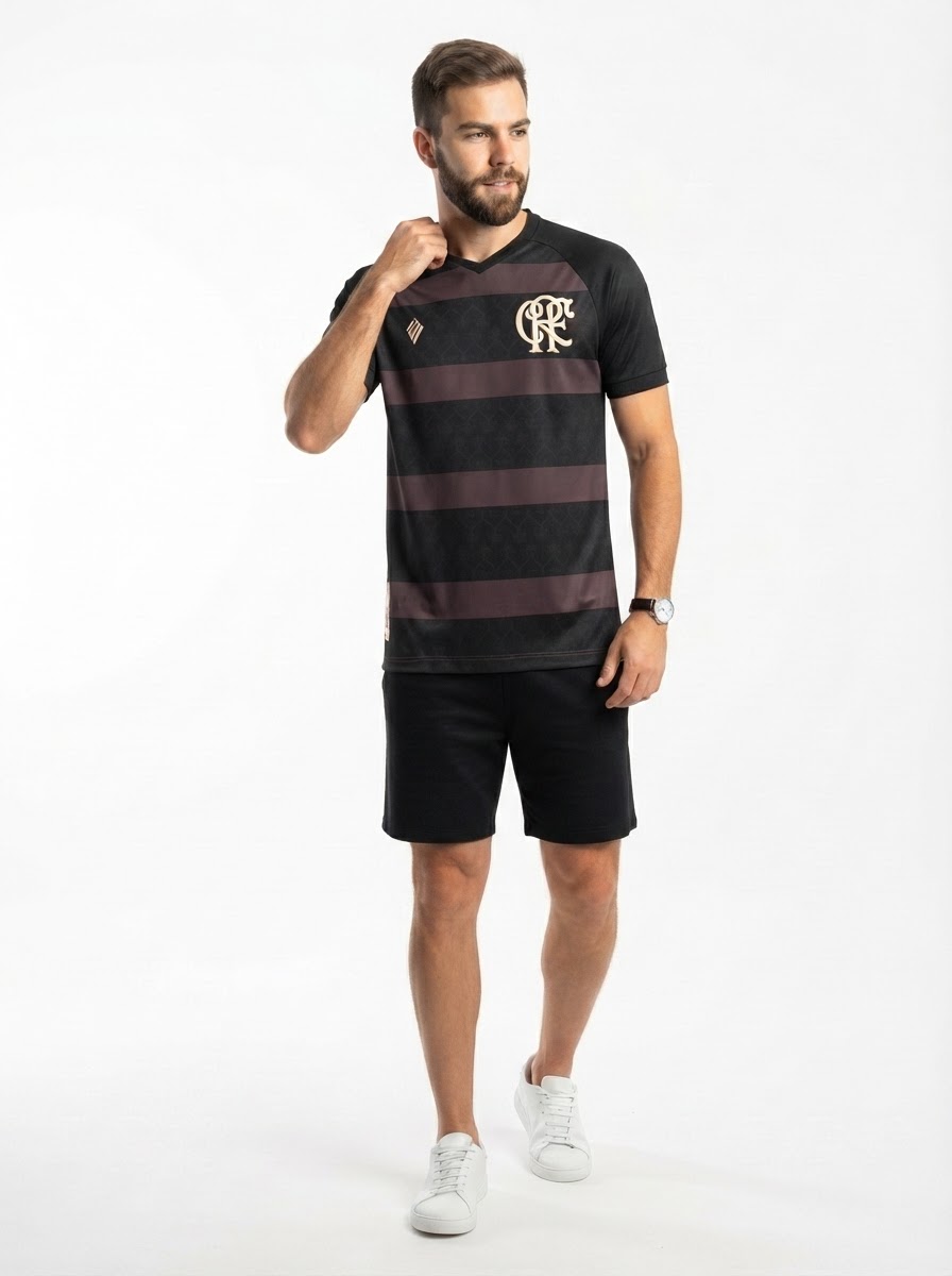 Flamengo 2025 Diamante Negro - Fan Version