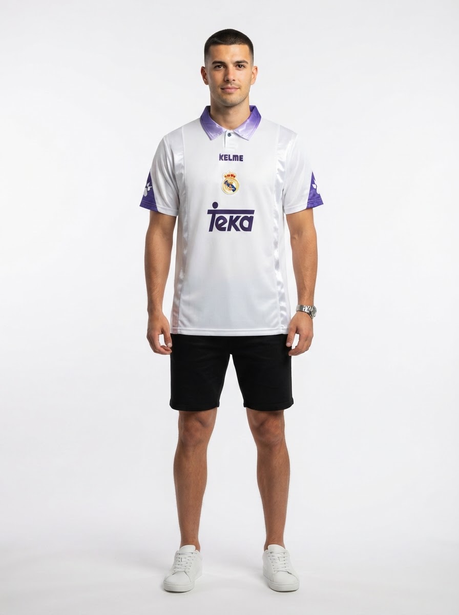 Real Madrid 97/98 I Home Jersey - Retro Version
