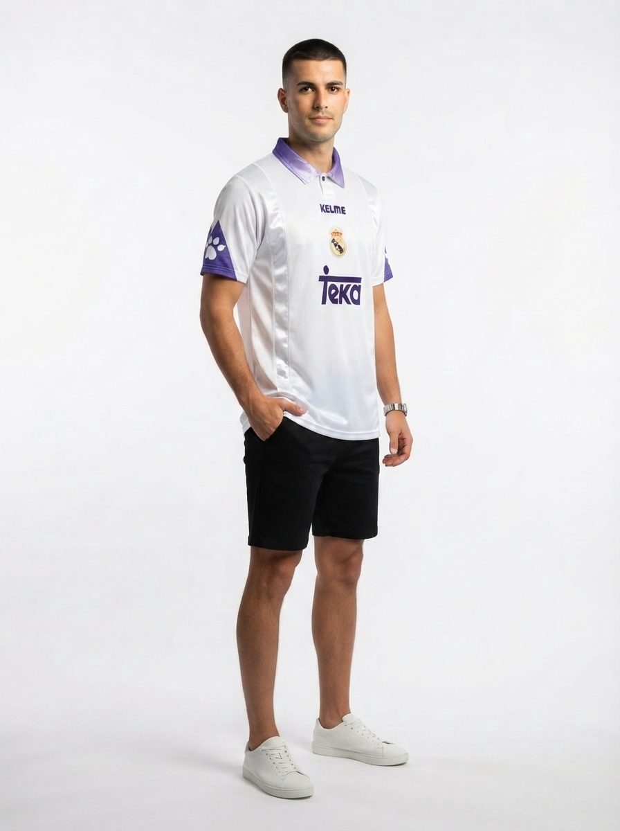 Real Madrid 97/98 I Home Jersey - Retro Version