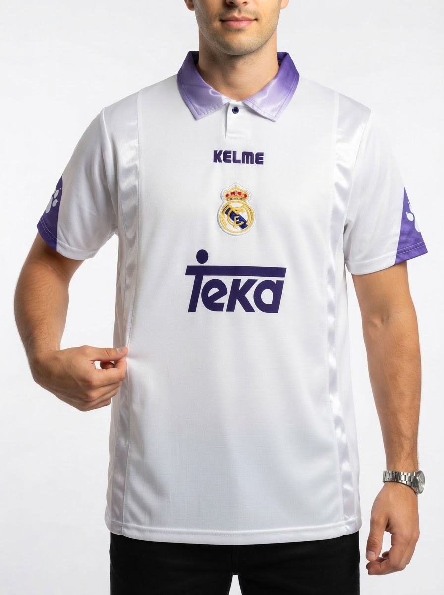 Real Madrid 97/98 I Home Jersey - Retro Version