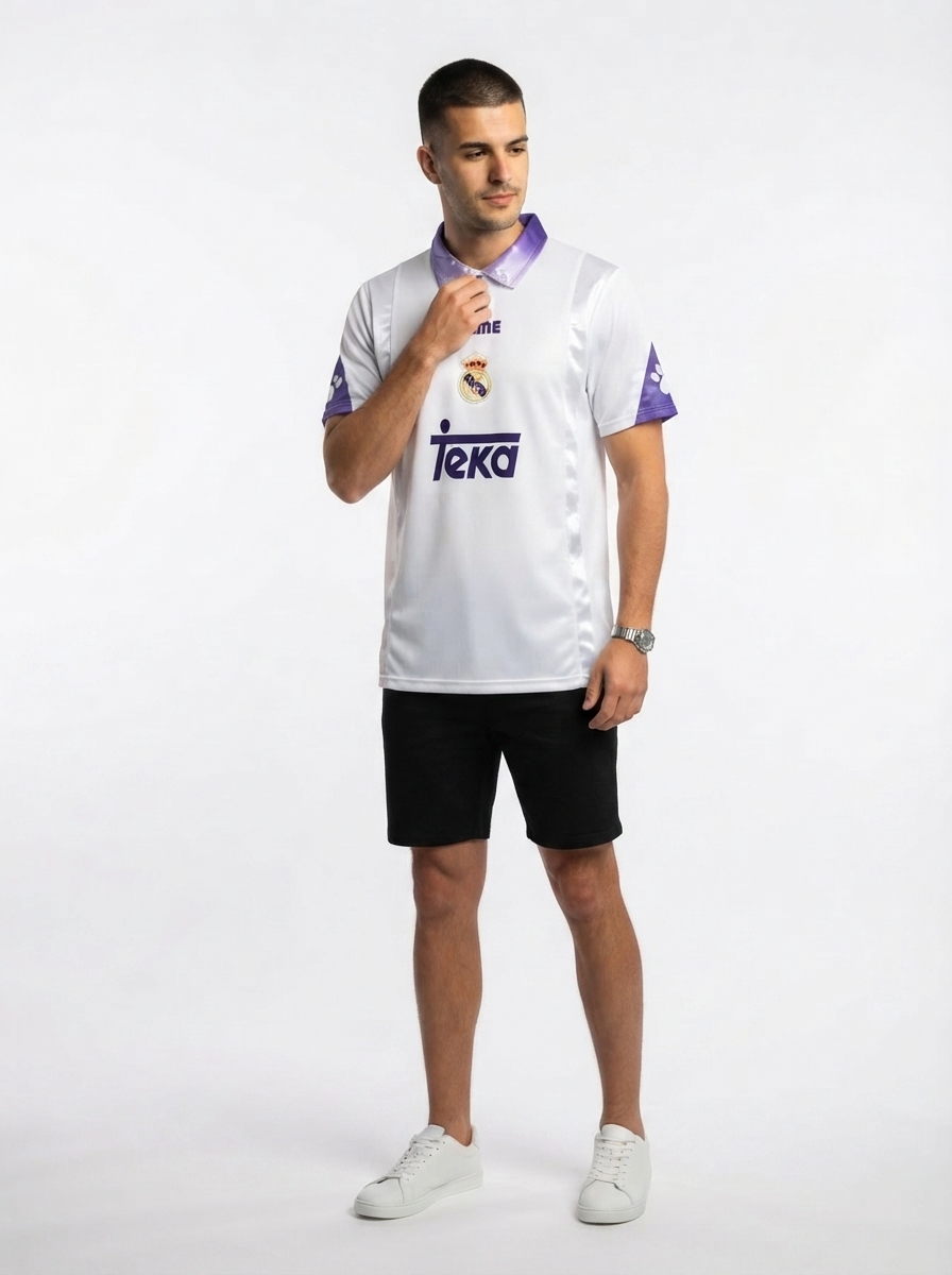 Real Madrid 97/98 I Home Jersey - Retro Version