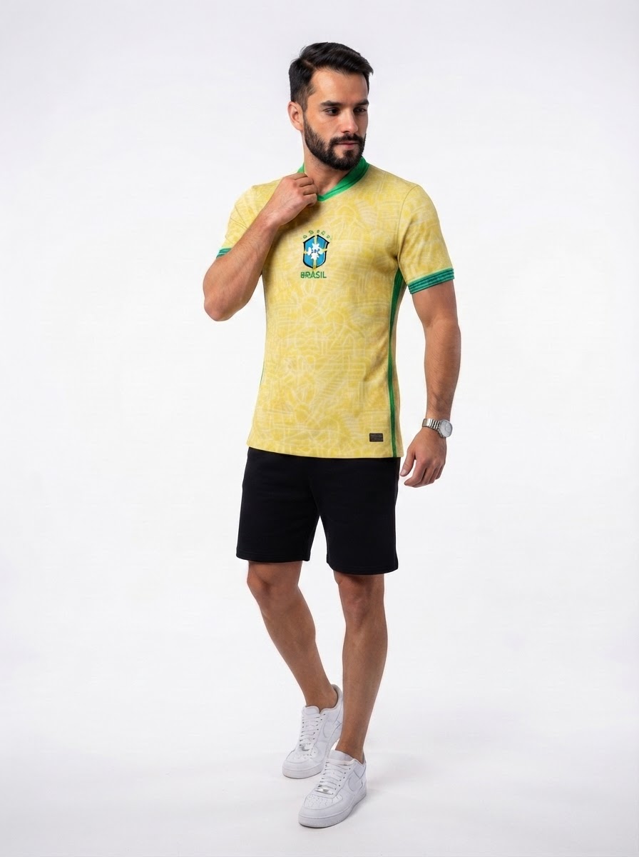 Brazil 24/25 I Home Jersey - Fan Version