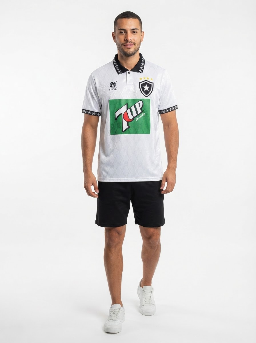 Jersey Botafogo 1995 Retrô White