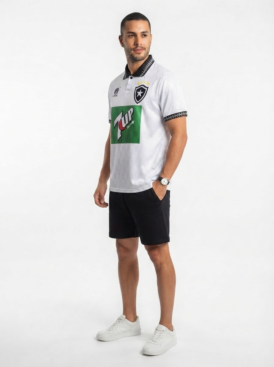 Jersey Botafogo 1995 Retrô White