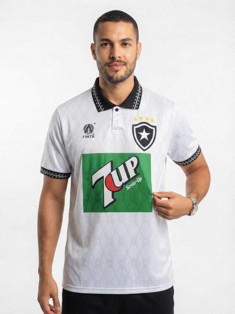 Jersey Botafogo 1995 Retrô White