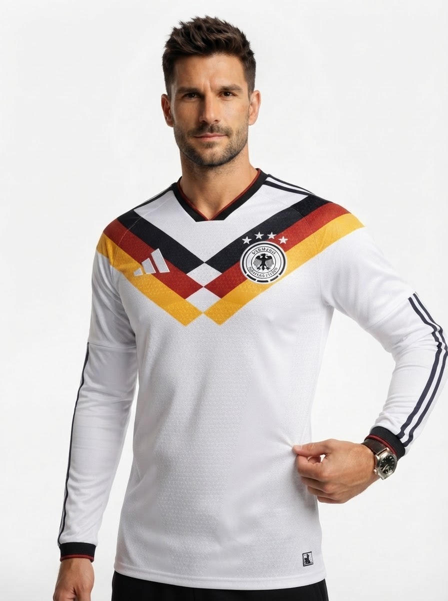Germany Long Sleeve Player Authentic [Slim Fit] World Cup 2026