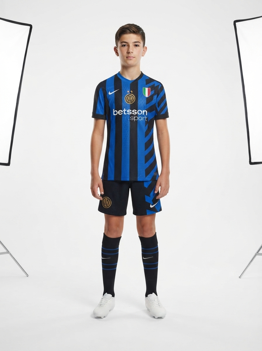 Kids KIT Inter Milan Home Jersey 2024/25