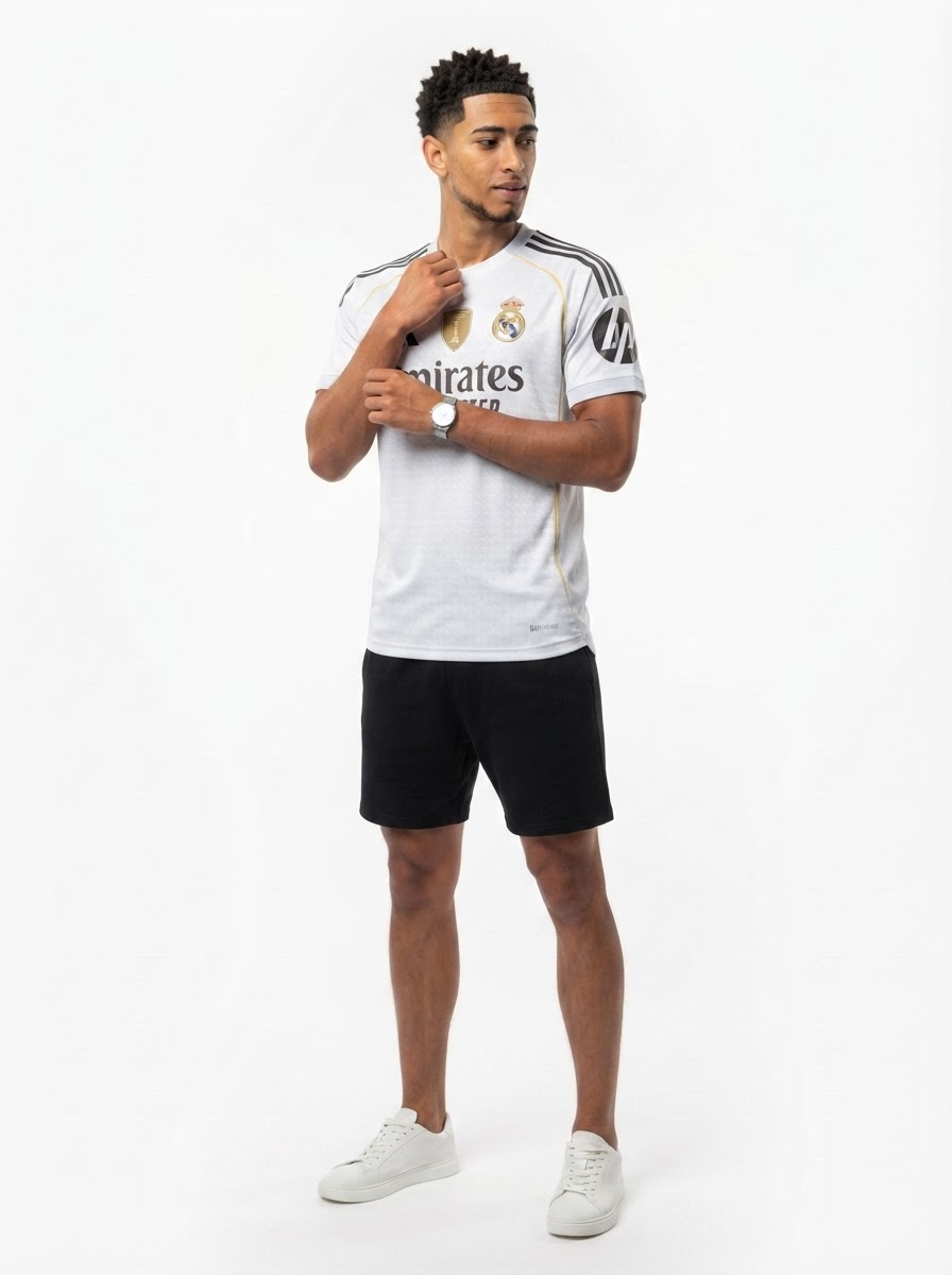 Real Madrid Home Bellingham 5 Fan Jersey 2025/26 FIFA Intercontinental Patch