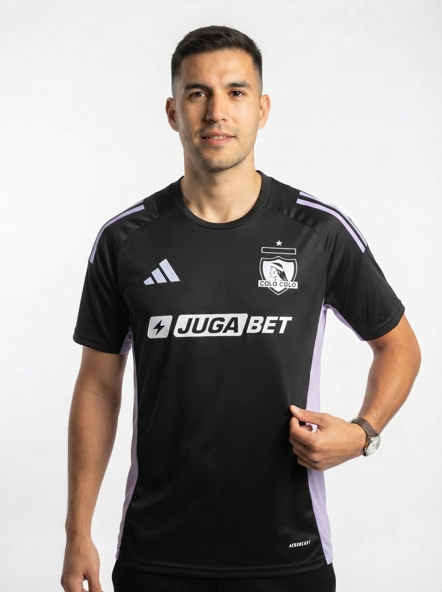 COLO-COLO TRAINING BLACK 25/26 FAN JERSEY
