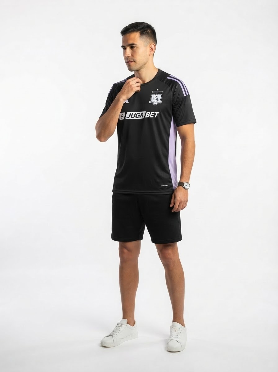 COLO-COLO TRAINING BLACK 25/26 FAN JERSEY