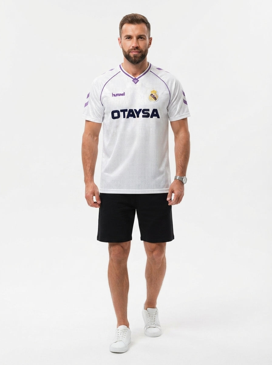 Real Madrid 1990/92 Home Retro Jersey