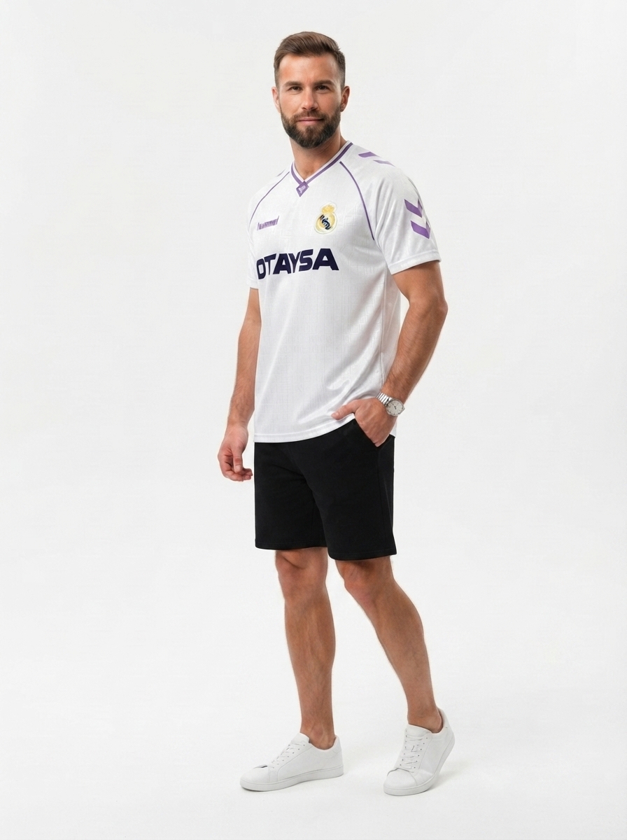 Real Madrid 1990/92 Home Retro Jersey