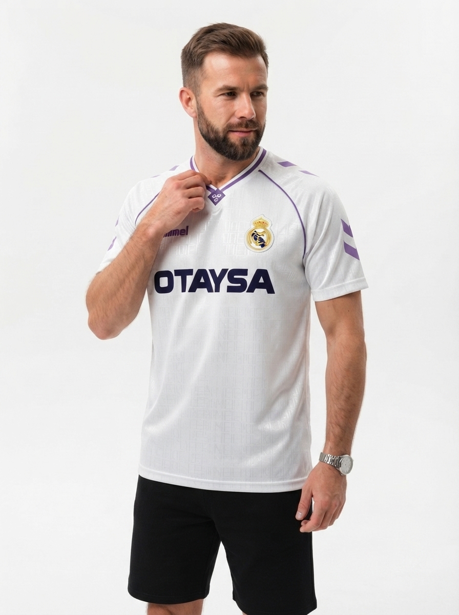 Real Madrid 1990/92 Home Retro Jersey