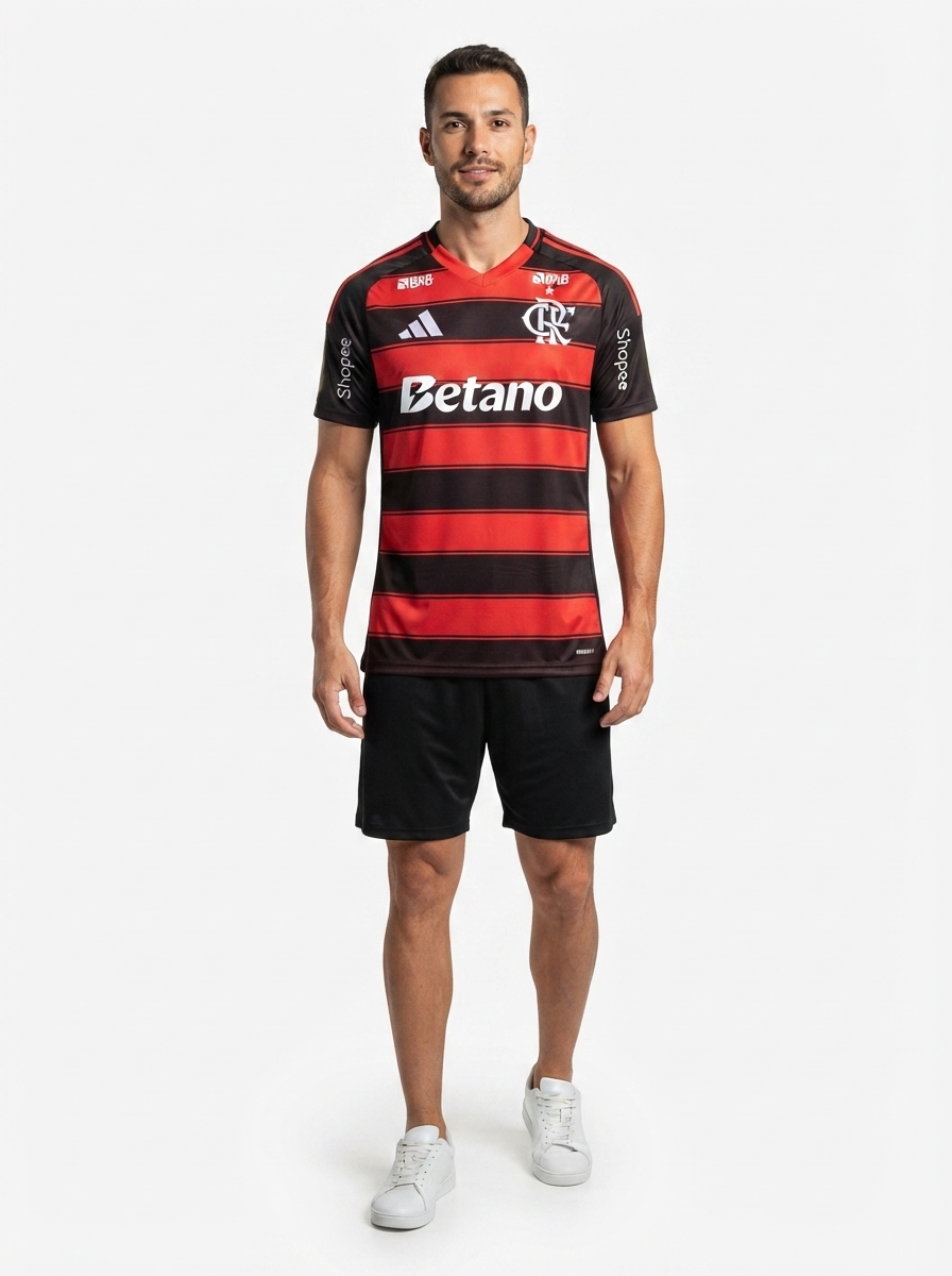 Jersey Flamengo 2025/26 I with Sponsors Betano
