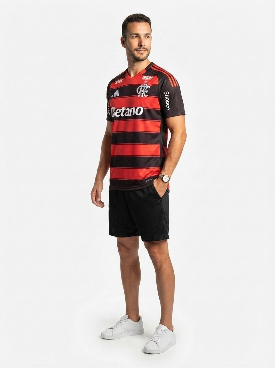 Jersey Flamengo 2025/26 I with Sponsors Betano