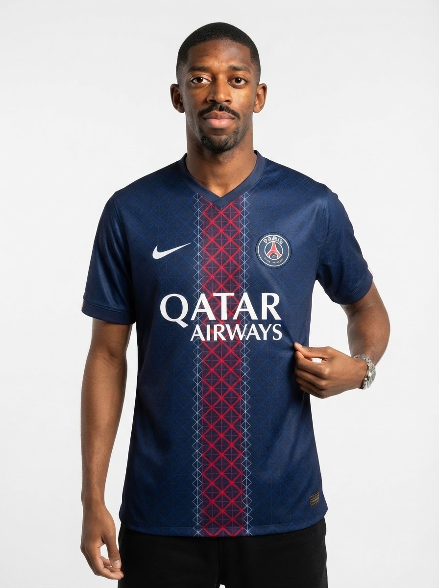 PSG O.Dembélé 10 Home Fan Jersey 2025/26