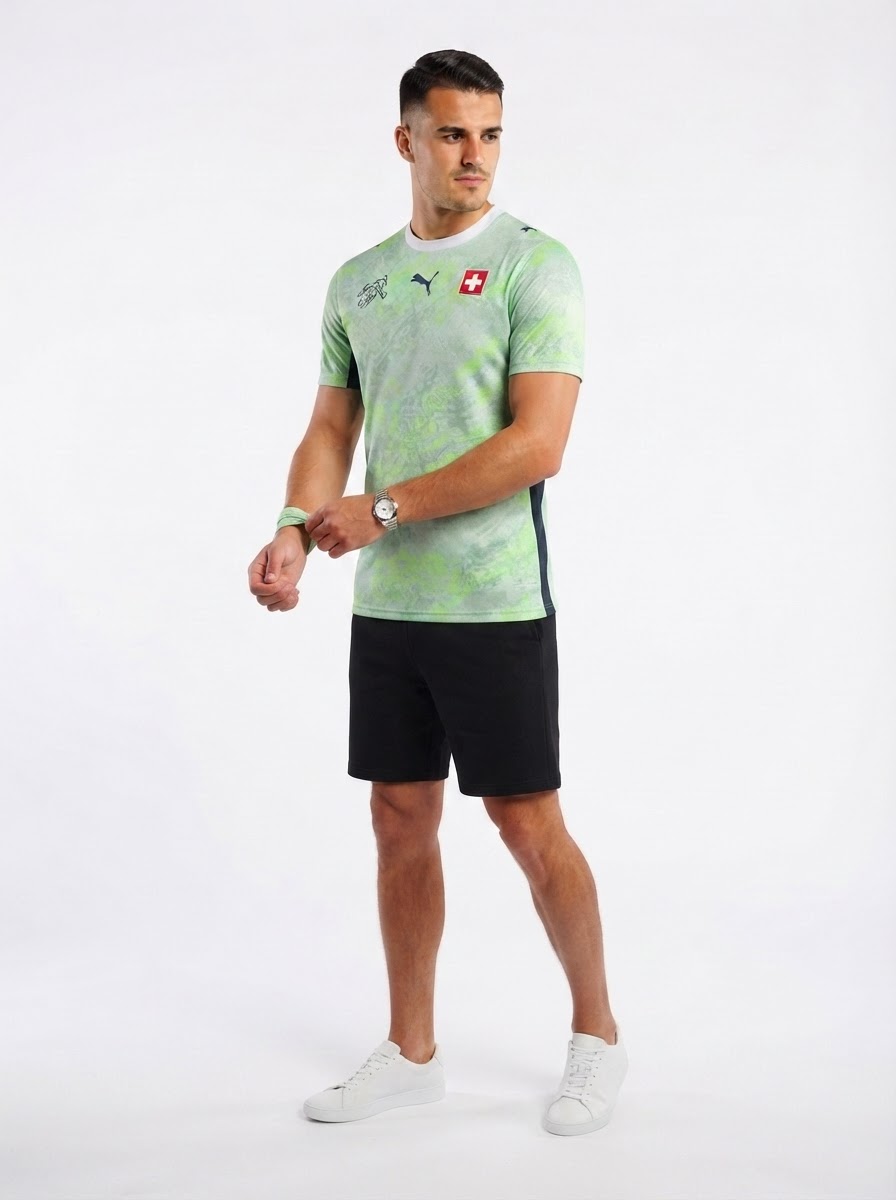 Switzerland Away Player Version Jersey World Cup 2026 [Slim Fit]