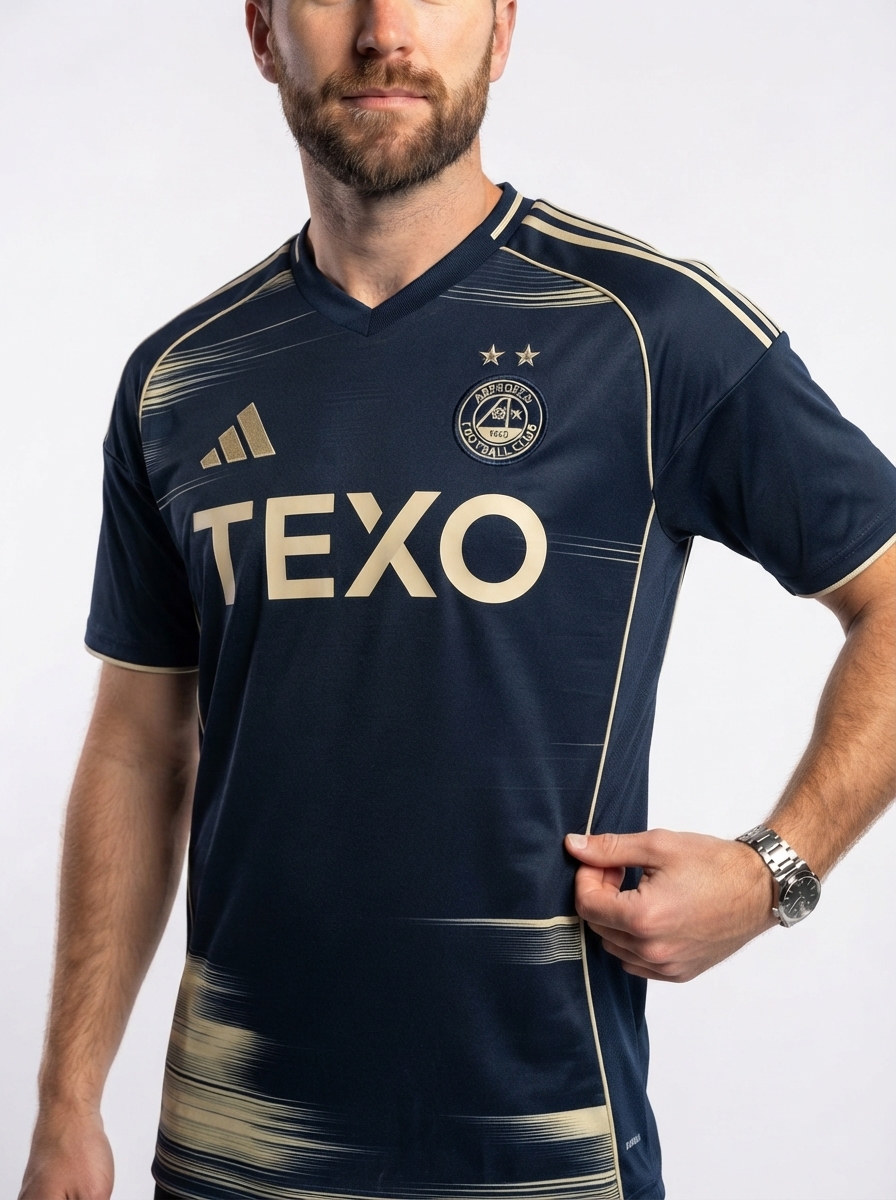 Aberdeen Away Fan Jersey 2025/26