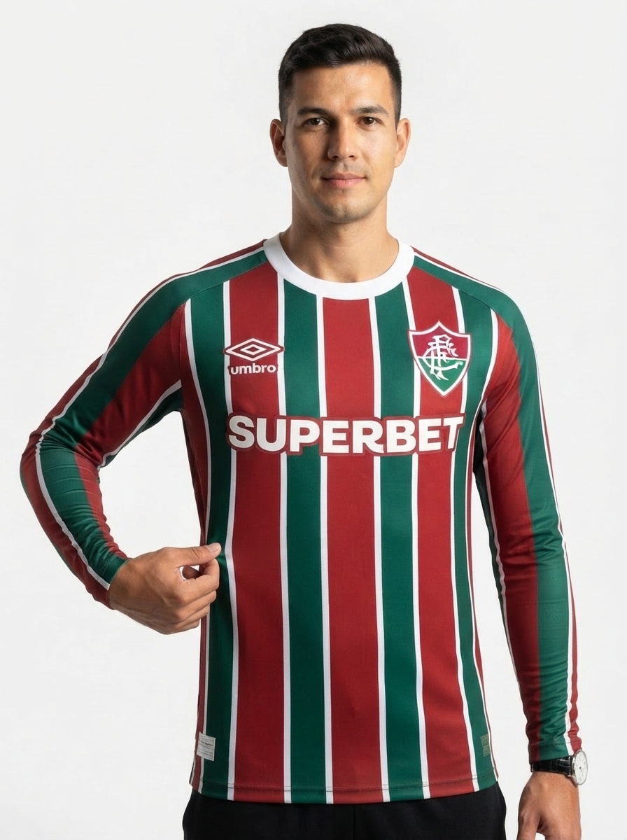 Jersey Long Sleeve Fluminense 2025/26 I