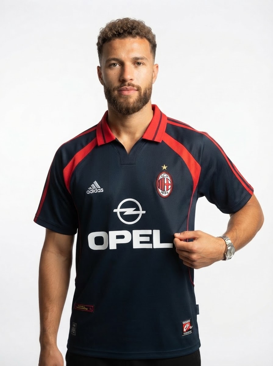 AC Milan 00/01 II Away Jersey - Retro Version