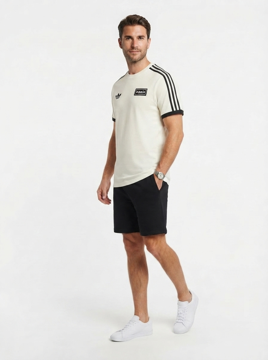 Originals Oasis Edition — Oasis Tour 3-Stripes Cream White Jersey
