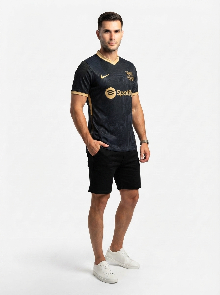 Barcelona 25/26 Special Jersey - Black - Player Version - Slim Fit