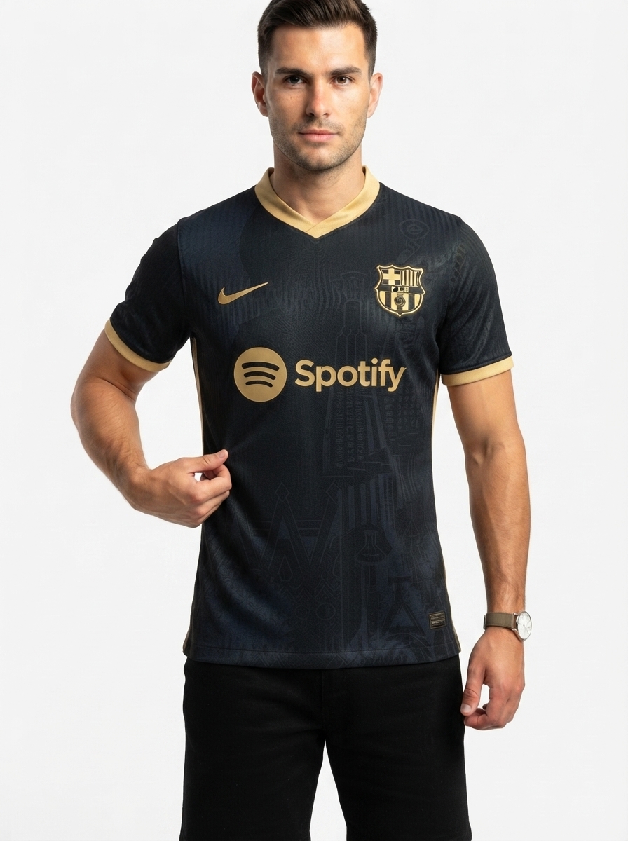 Barcelona 25/26 Special Jersey - Black - Player Version - Slim Fit