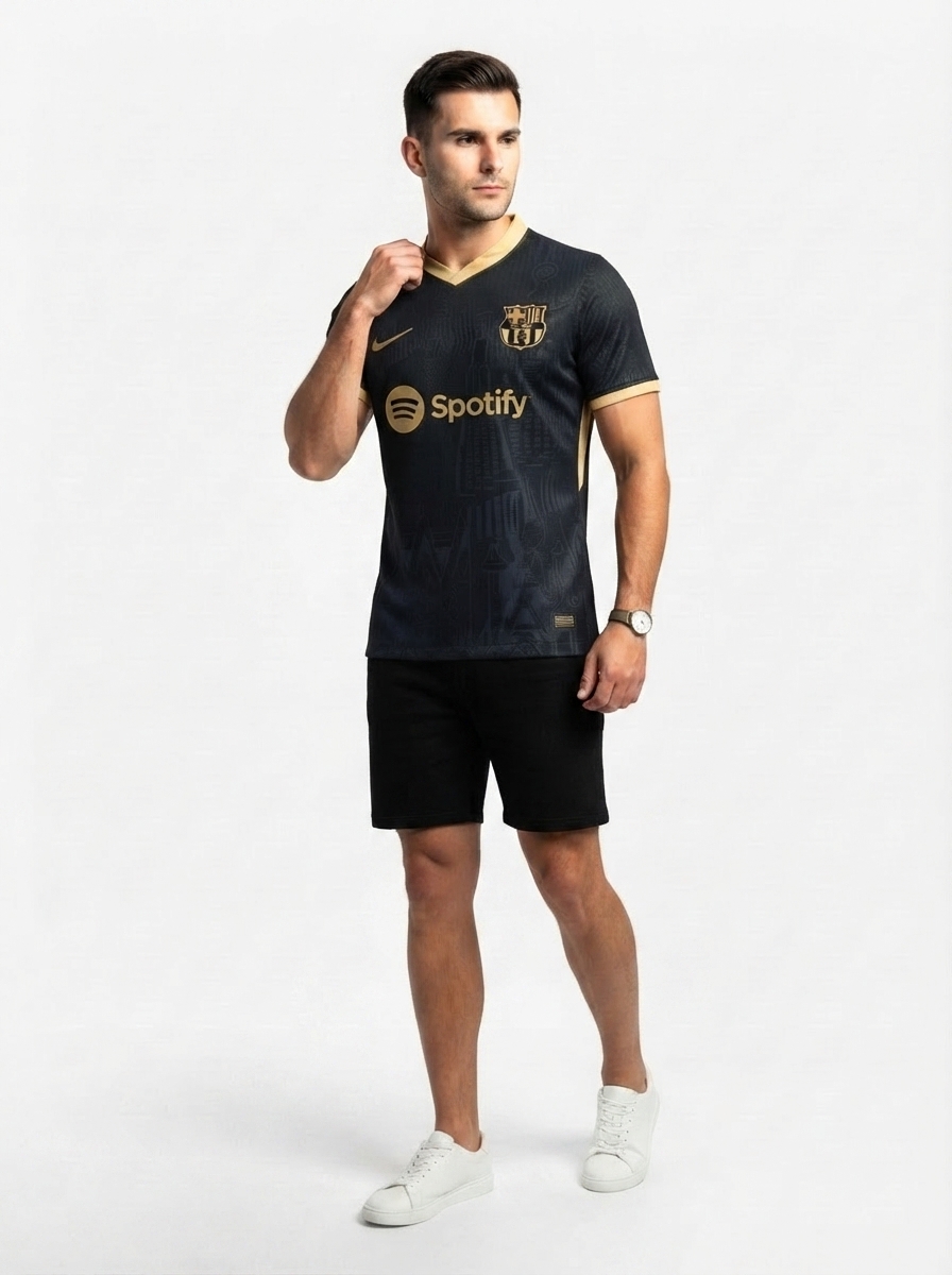 Barcelona 25/26 Special Jersey - Black - Player Version - Slim Fit