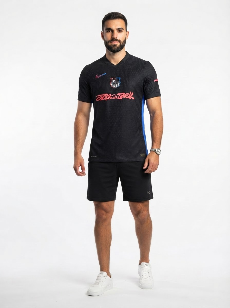 Barcelona FC Travis Scott 24/25 II Away Jersey - Fan Version