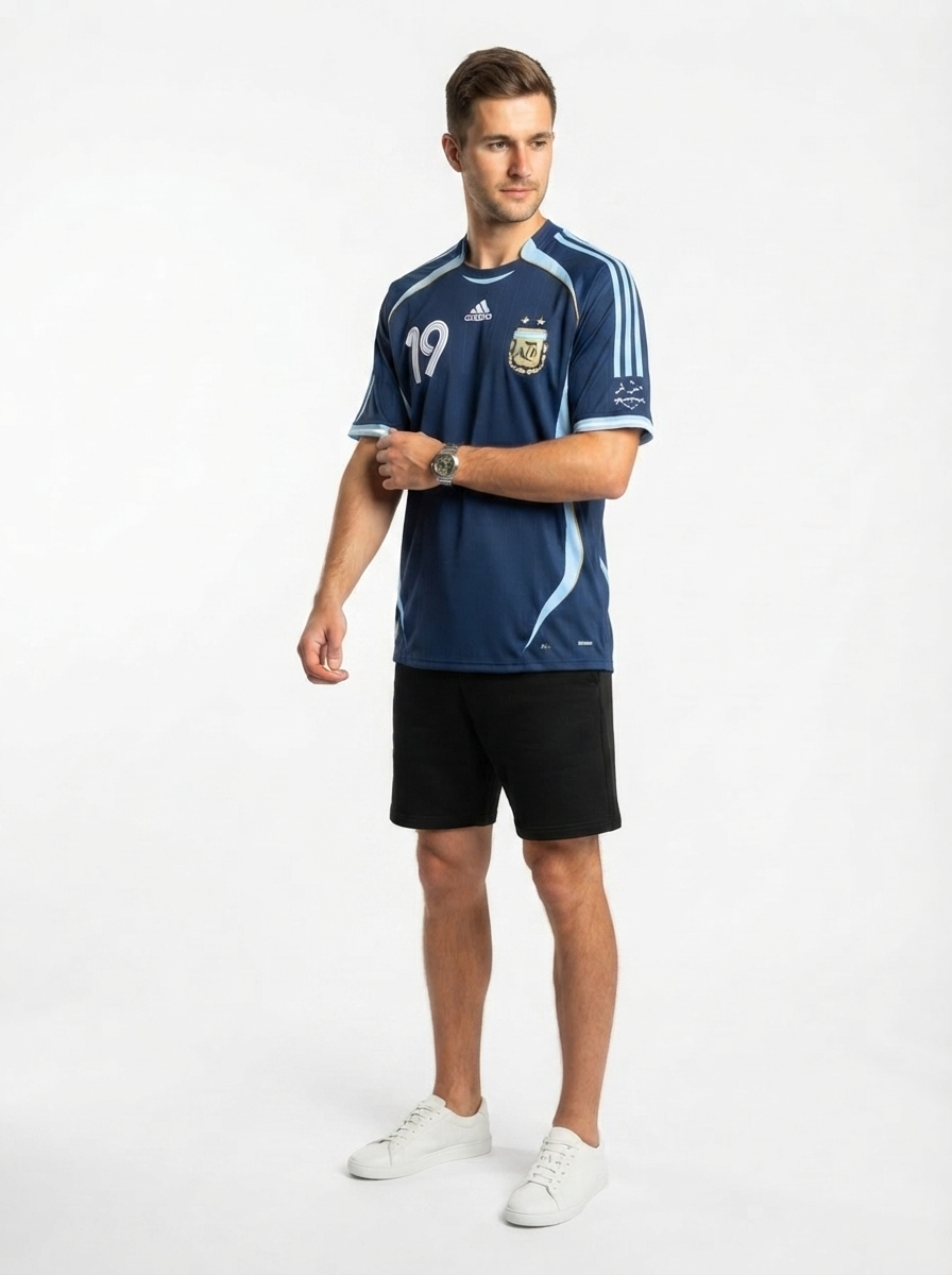 Argentina Away Jersey 2006 Messi #19 - Retro