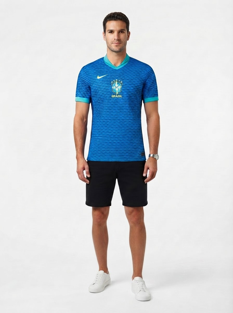 Brazil 24/25 II Away Jersey - Player Version - Slim Fit