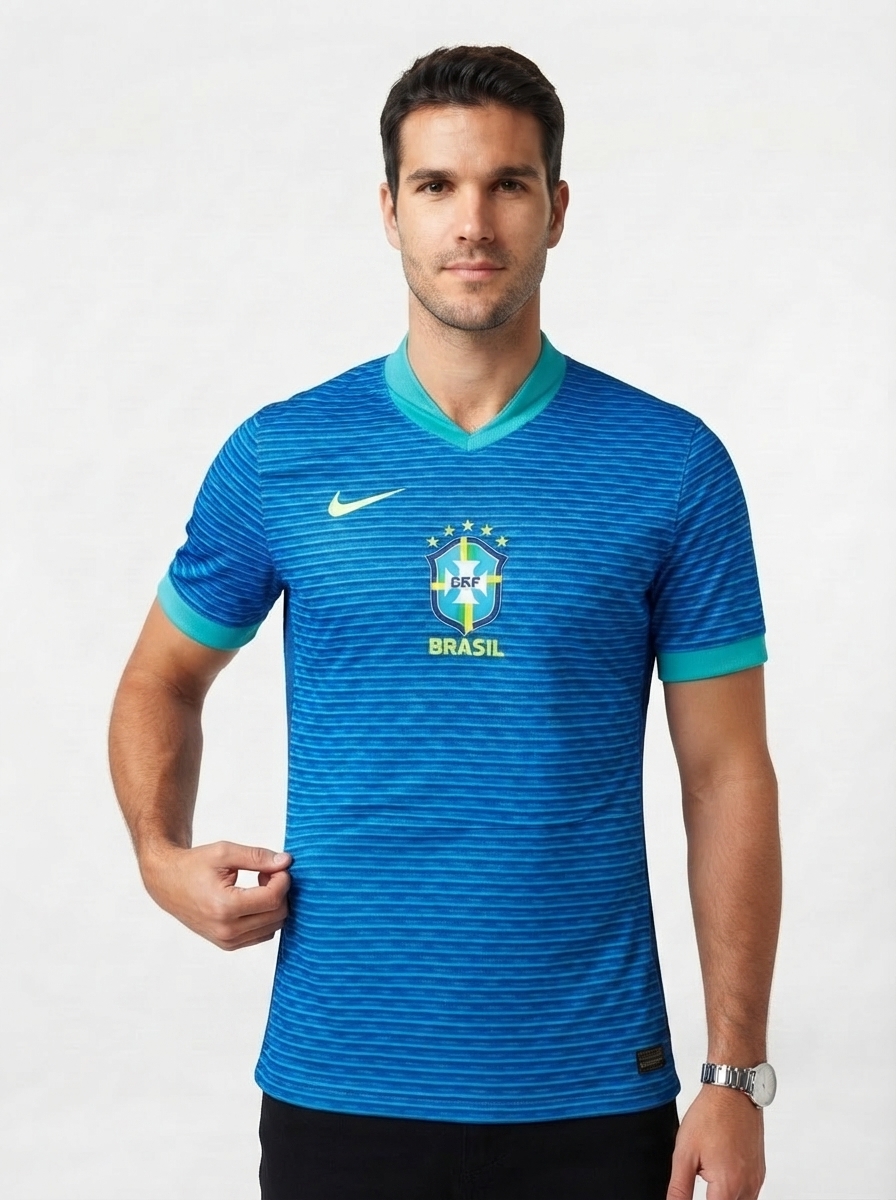 Brazil 24/25 II Away Jersey - Player Version - Slim Fit