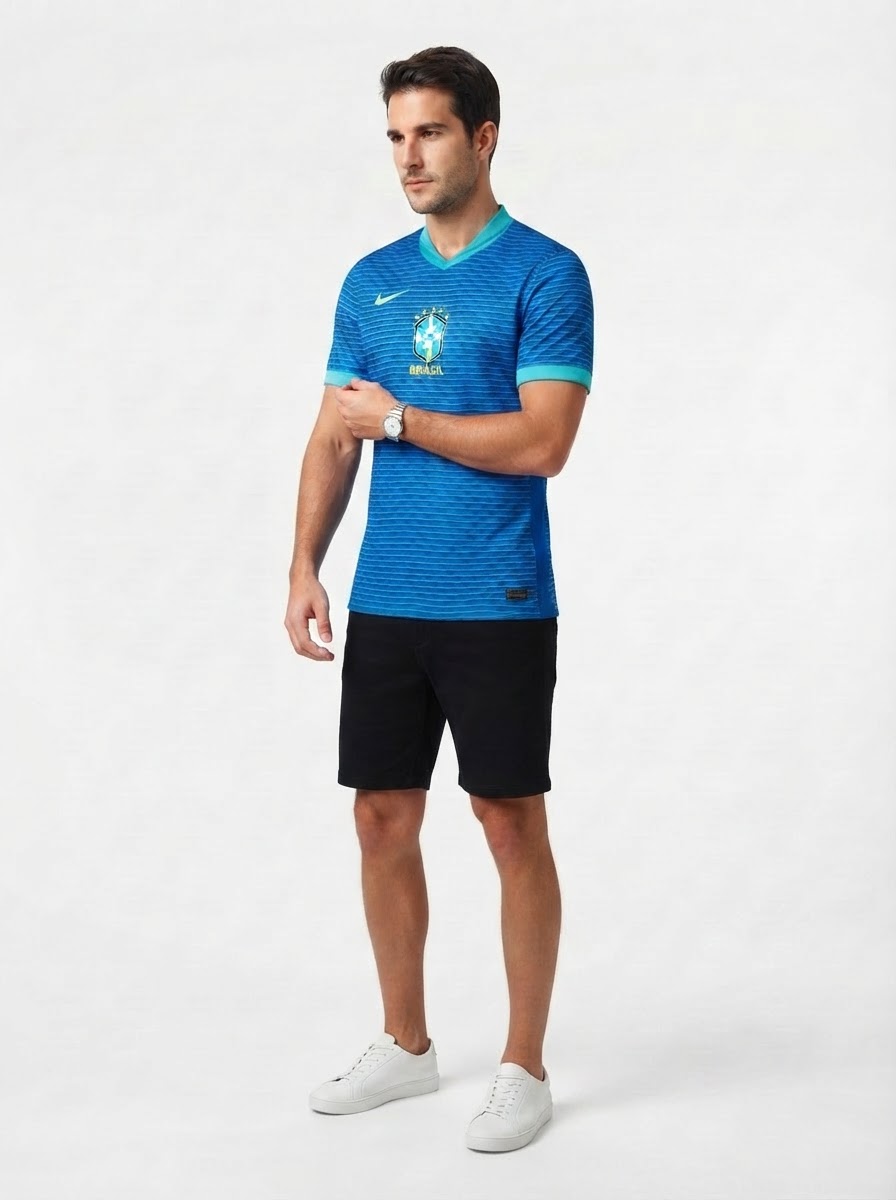 Brazil 24/25 II Away Jersey - Player Version - Slim Fit