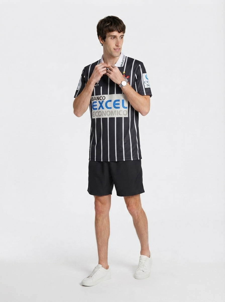 Corinthians 1995 I Away Jersey - Retro Version