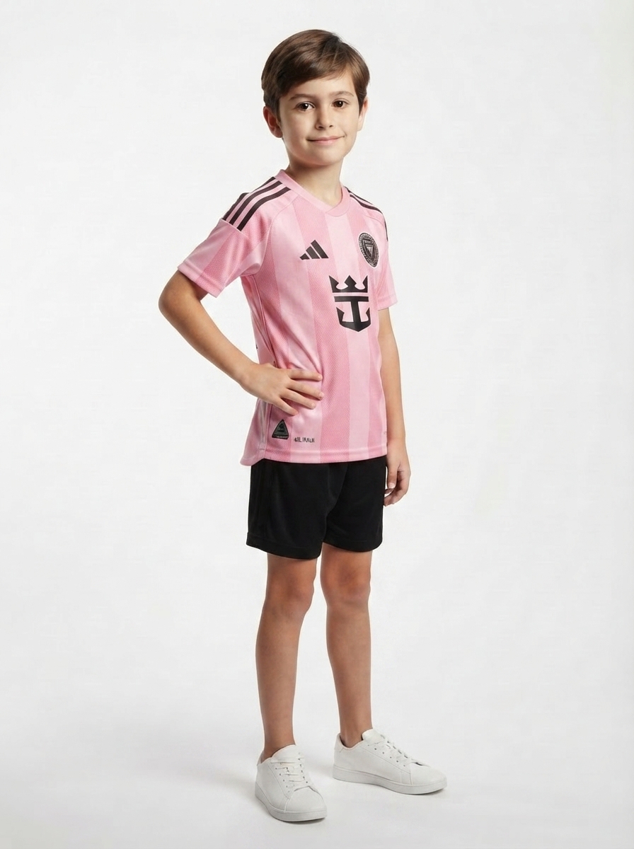 Kids Kit Inter Miami CF Lionel Messi 10 Home Fan Jersey 2025/26