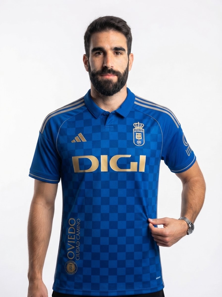 Camiseta Real Oviedo I 25/26 - Fan Version
