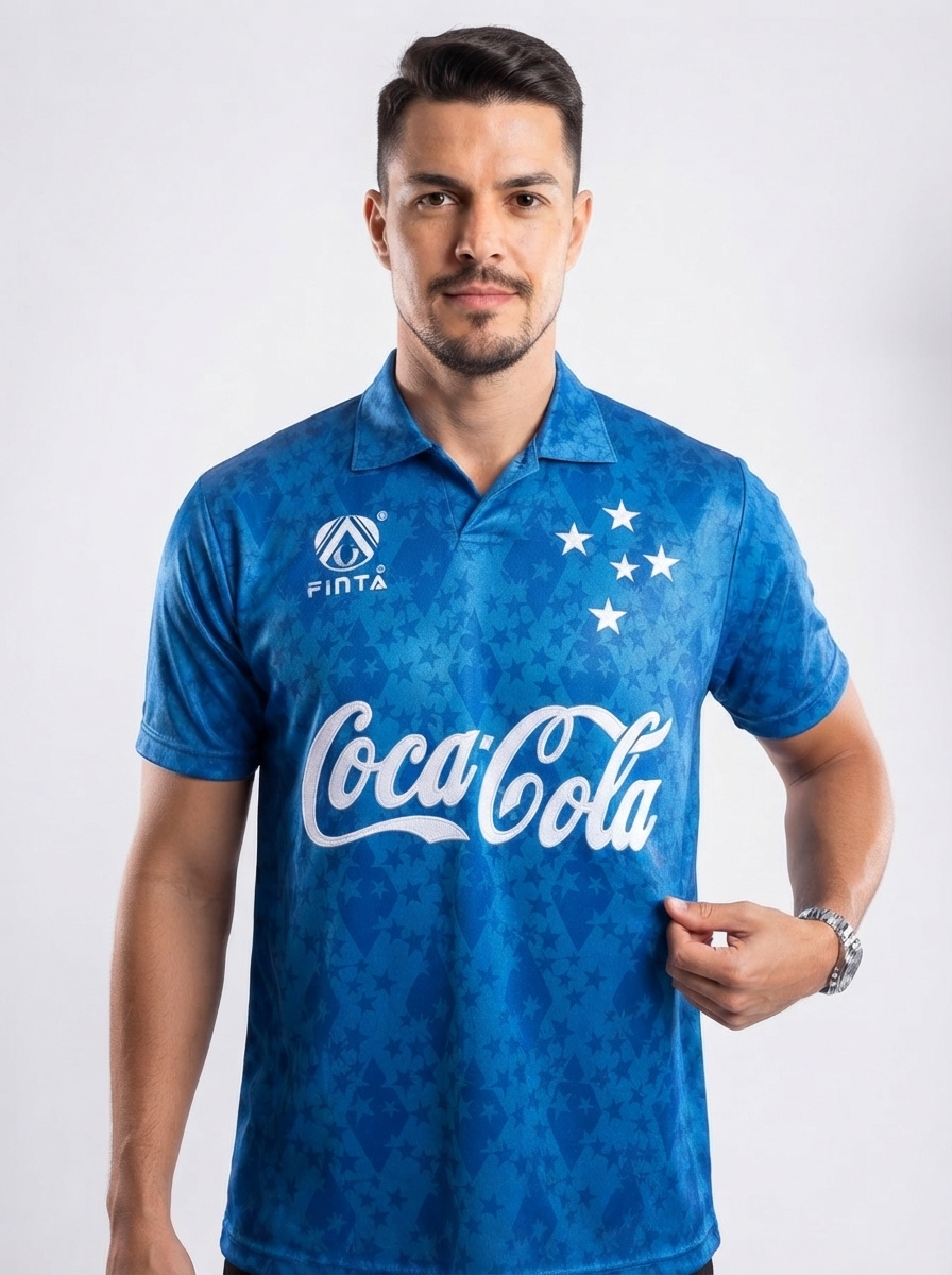 Cruzeiro Retro Home Jersey 93/94