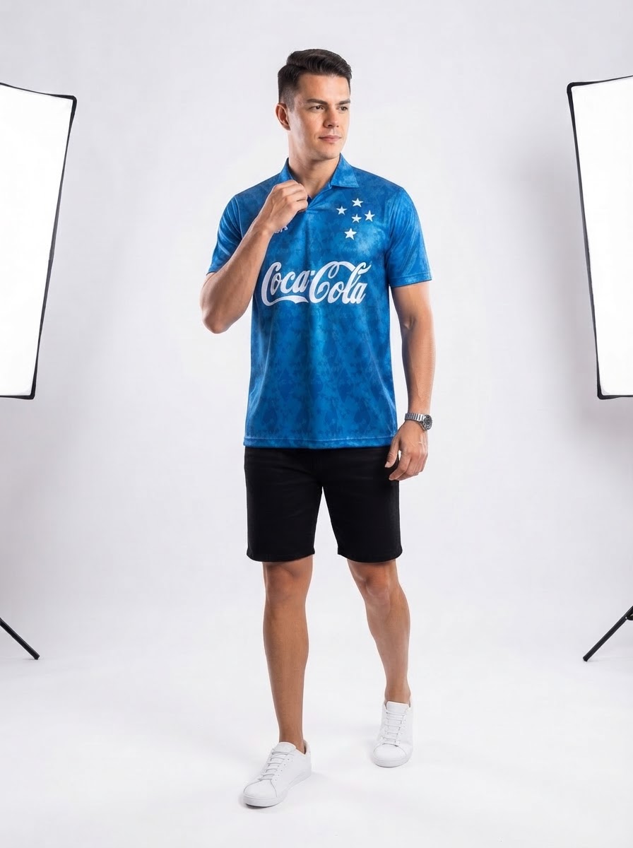 Cruzeiro Retro Home Jersey 93/94