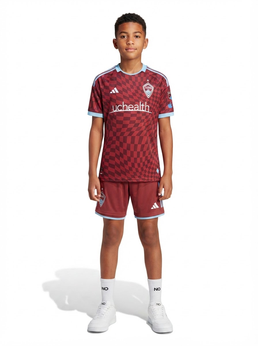 Kids Kit Colorado Rapids Home Fan Jersey 2025/26