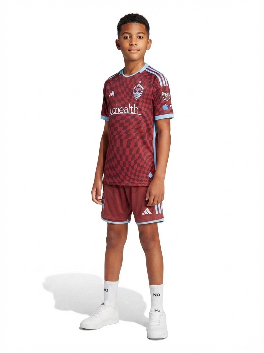 Kids Kit Colorado Rapids Home Fan Jersey 2025/26