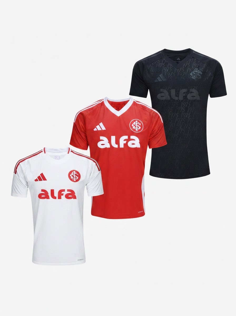 Combo 3 Mantos do Internacional 2025 - Fan Version S