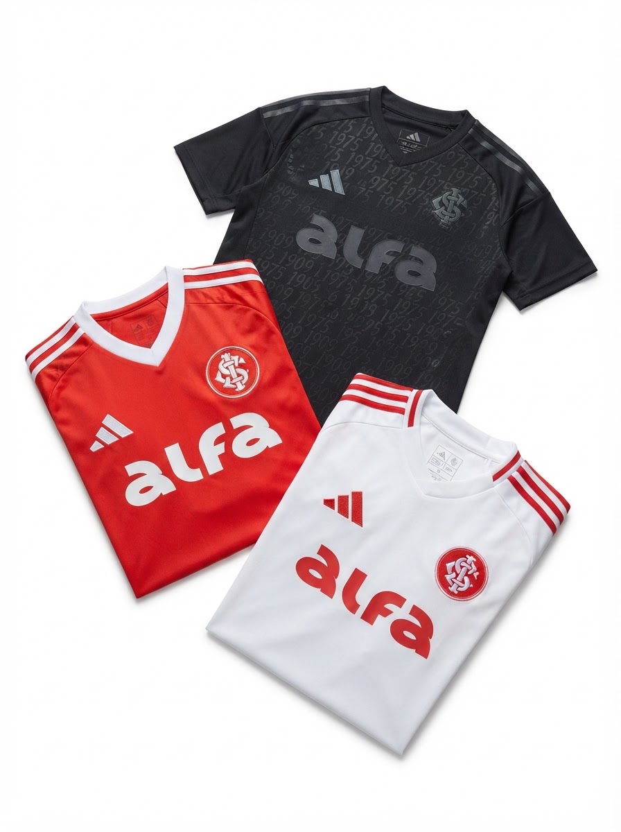 Combo 3 Mantos do Internacional 2025 - Fan Version S