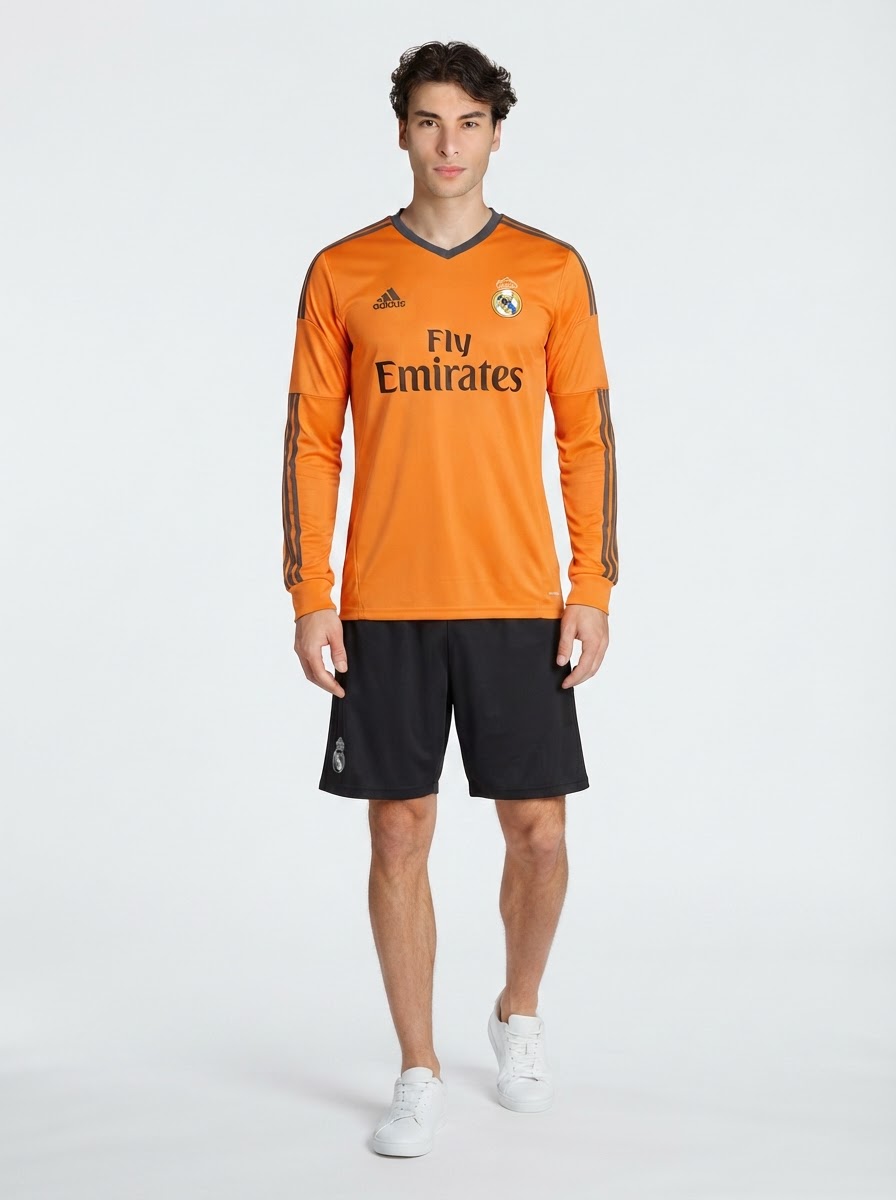 Jersey Retro Real Madrid 2013/14 II Longsleeve