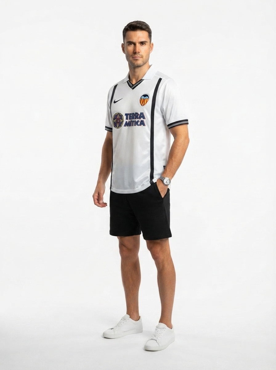 Valencia 00/01 I Home Jersey - Retro Version